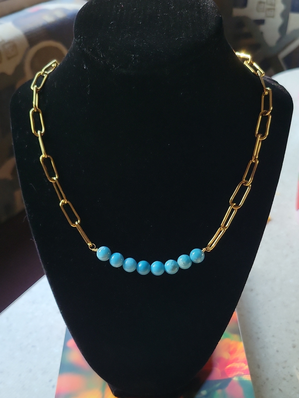 Larimar Necklace